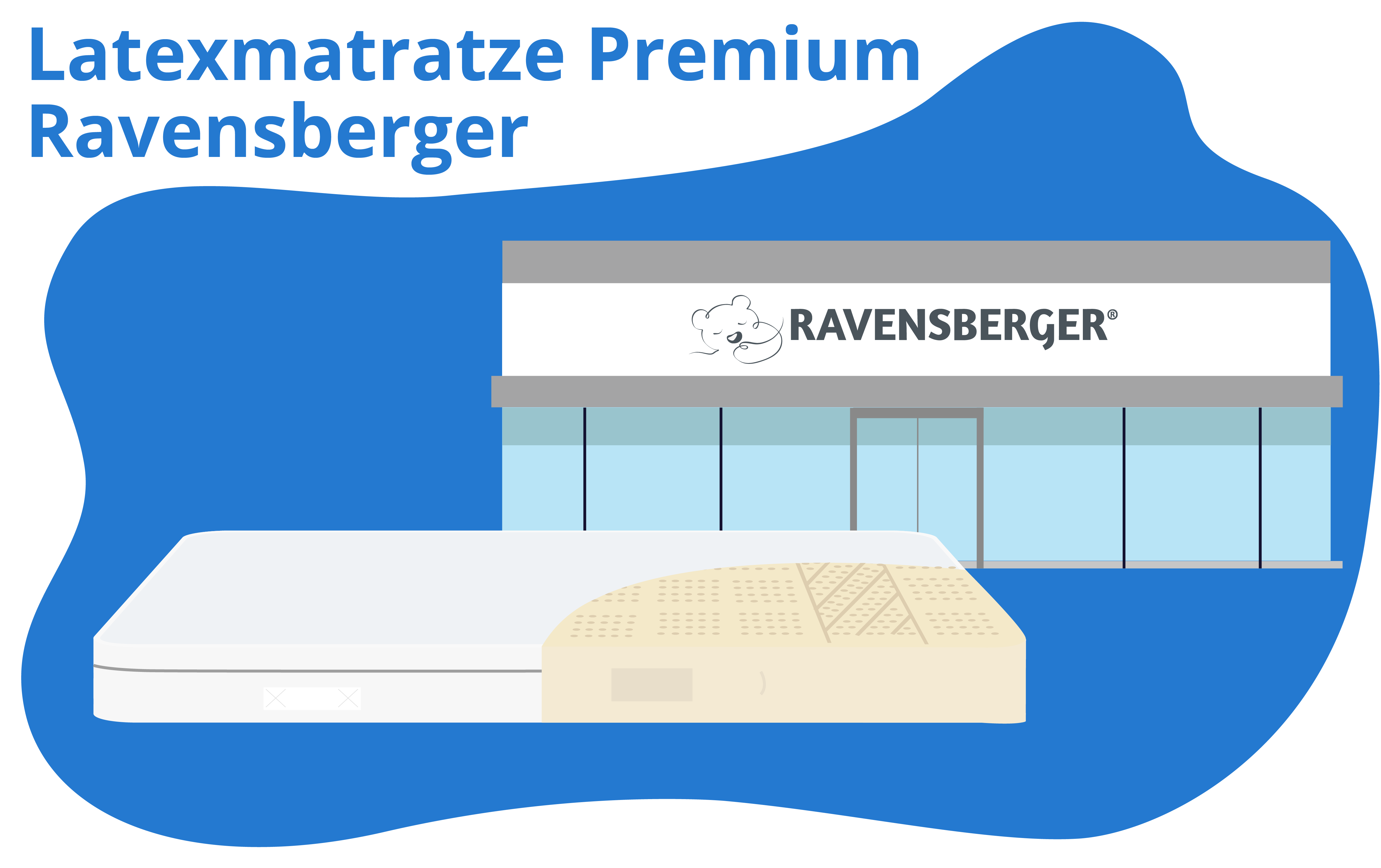Ravensberger Latexmatratze Ergo-NATURA