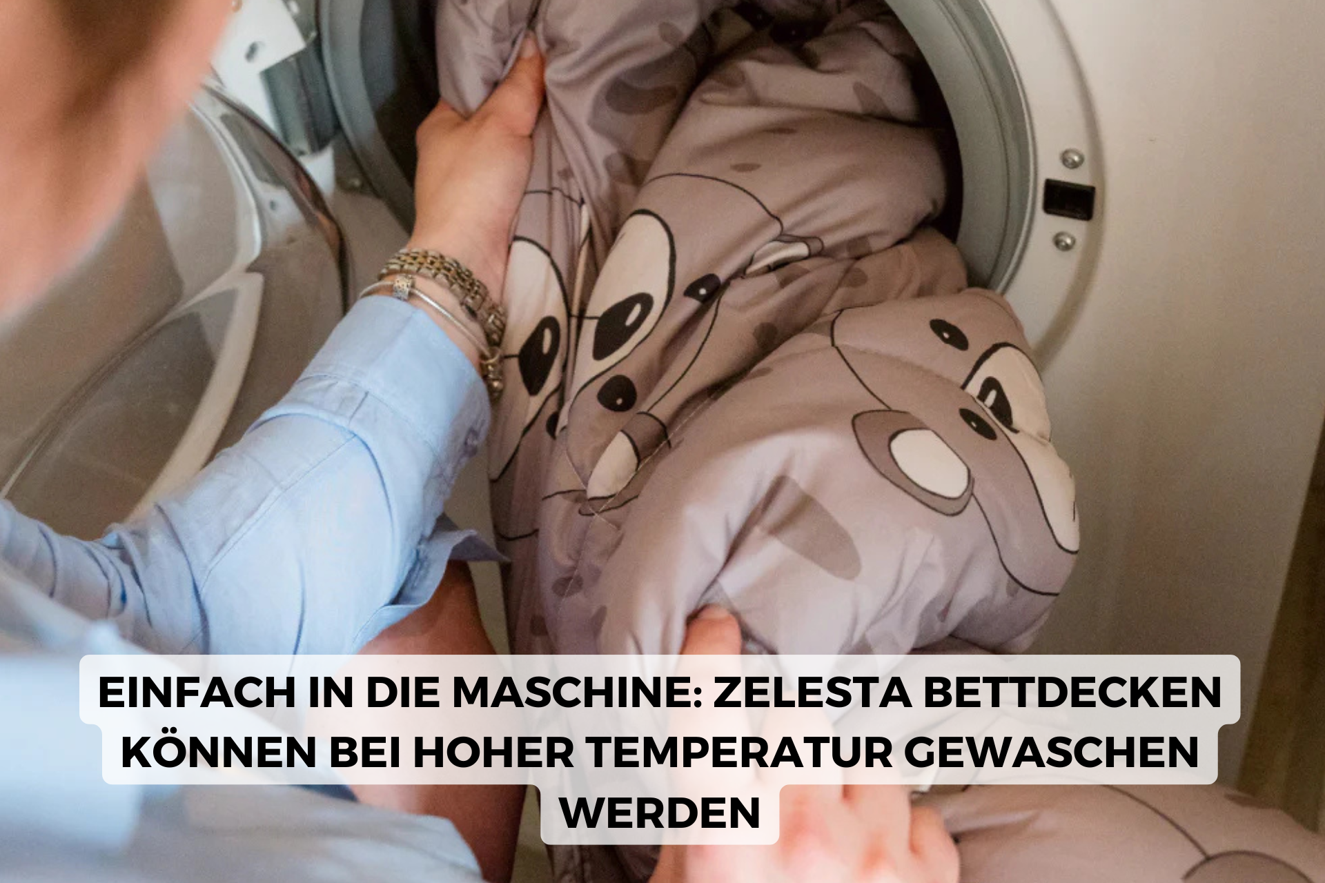 zelesta bettdecke waschen