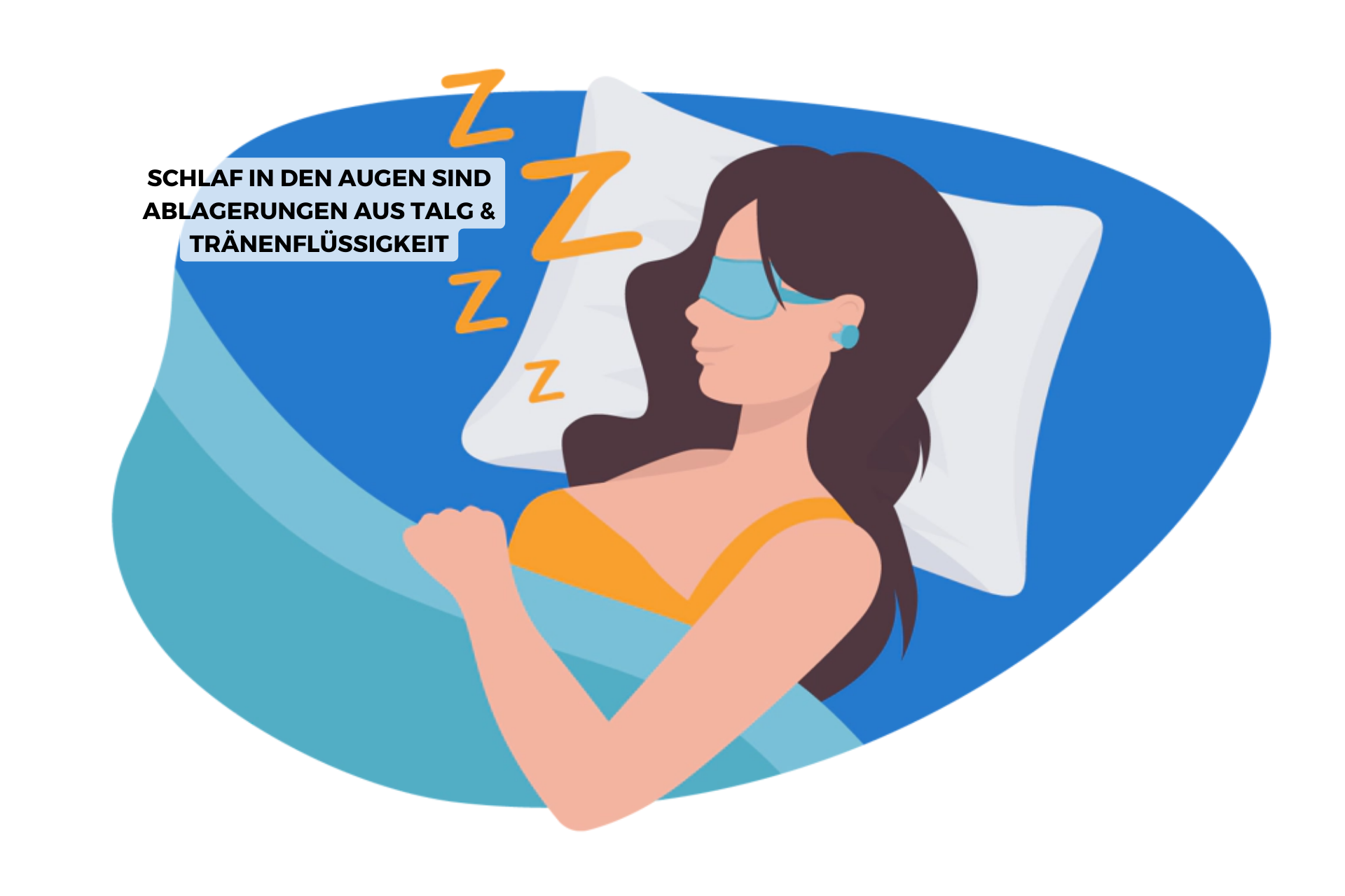 Schlaf in den Augen