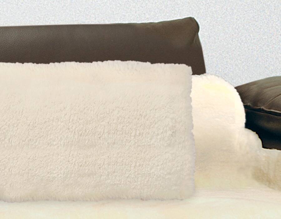 Lammfell Sofa Kissen