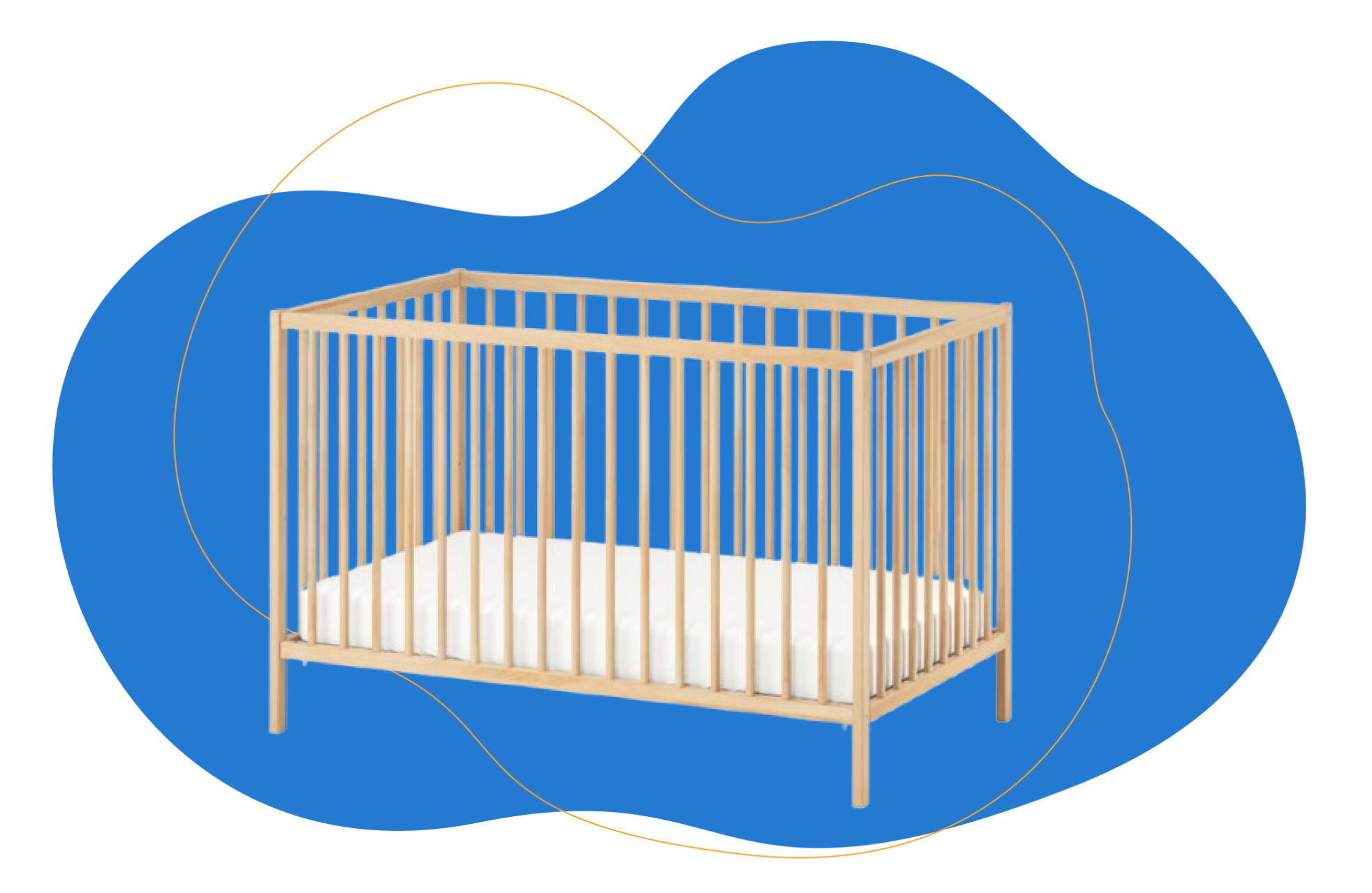 IKEA Babybett Sniglar