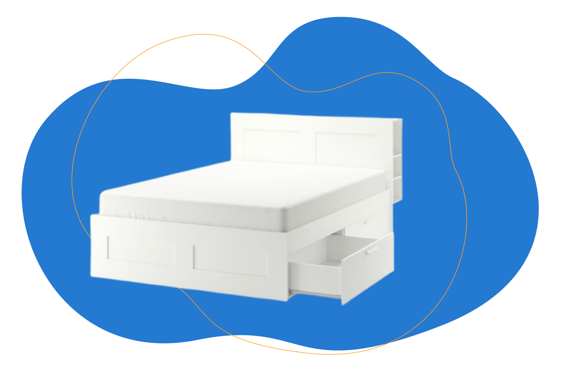 IKEA Bett Brimnes