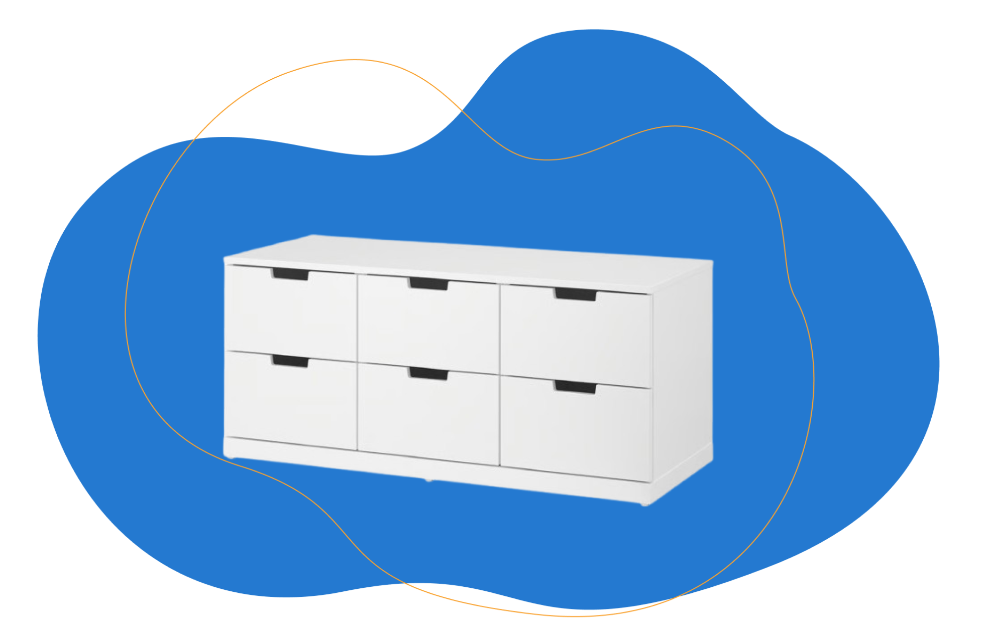 IKEA Nordli Kommode