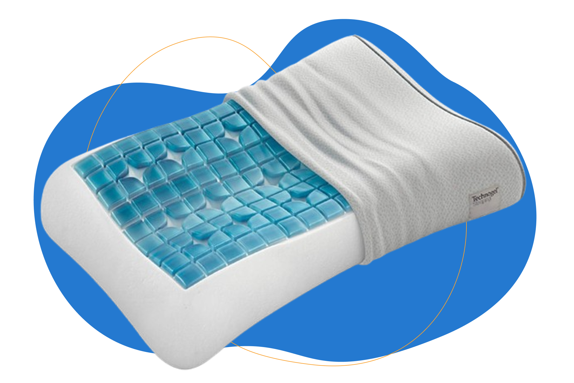 Technogel® Anatomic Curve Gel Kopfkissen