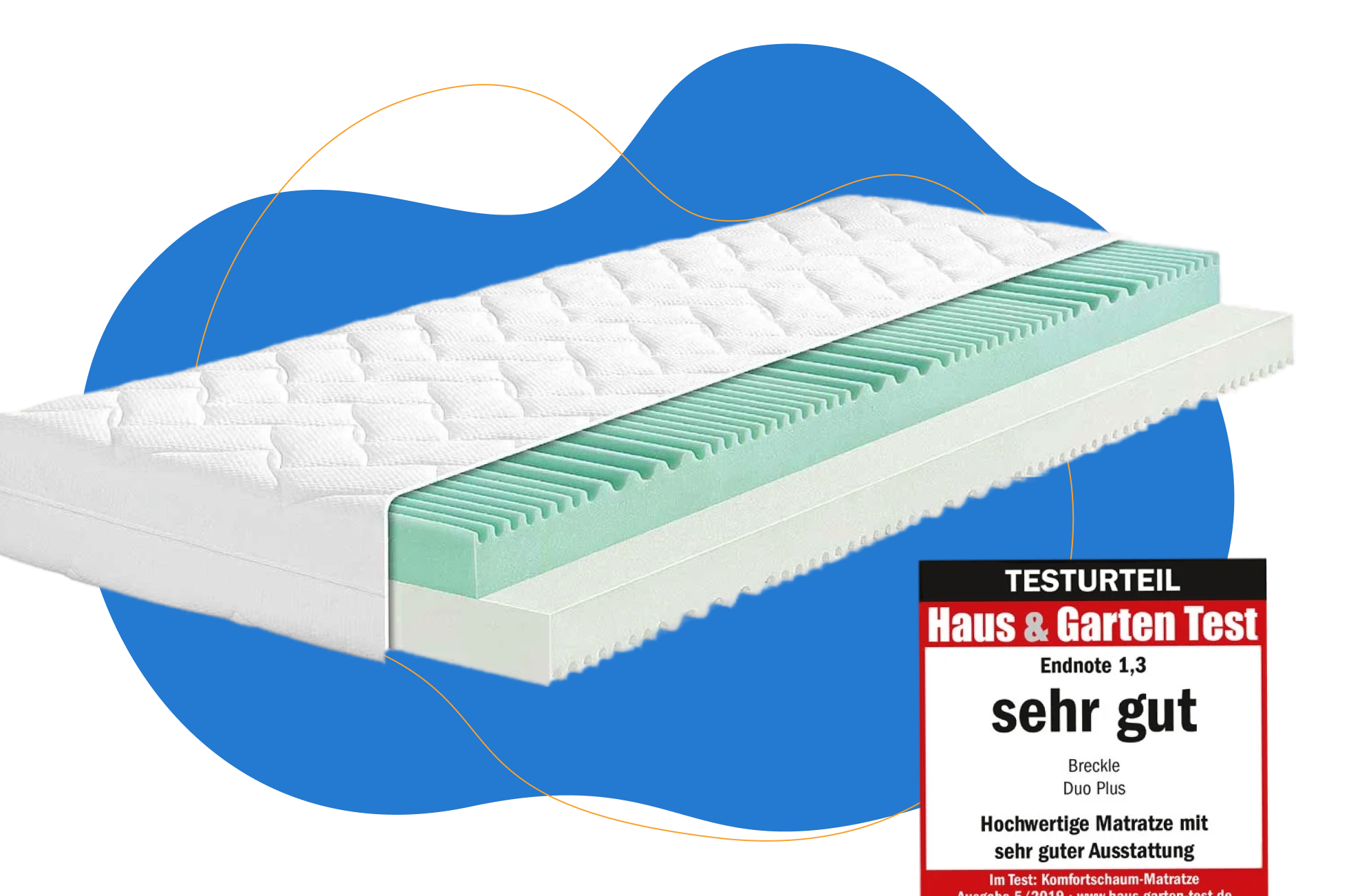 Der Matratzenbezug ist waschbar bis zu 60 Grad. © Lidl