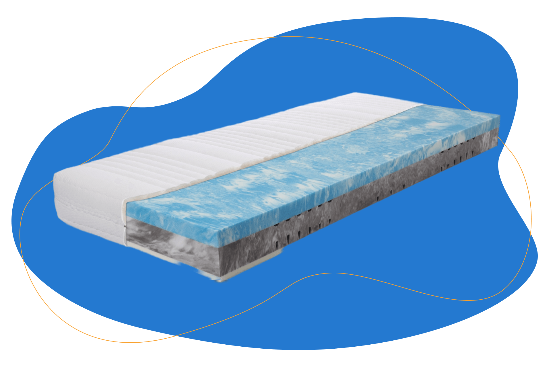 Ravensberger Gelmatratze Thermo-DUO
