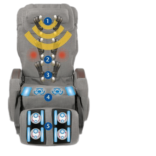 Aktivshop Massagesessel Komfort Deluxe