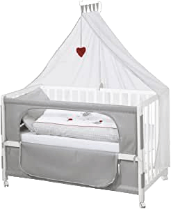 Roba Kinderbett mit Himmel und Schlupfloch