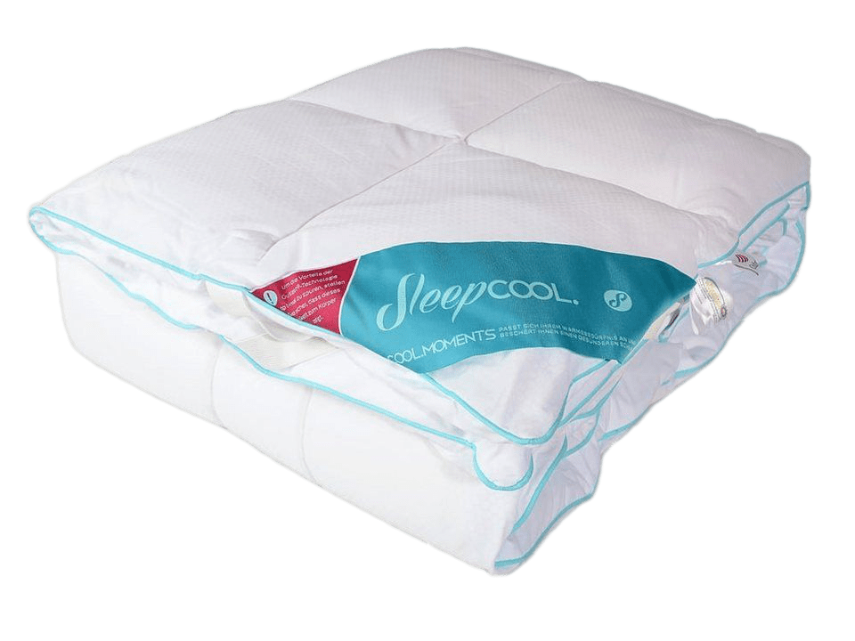 Matratzenauflage von SleepCool gefaltet