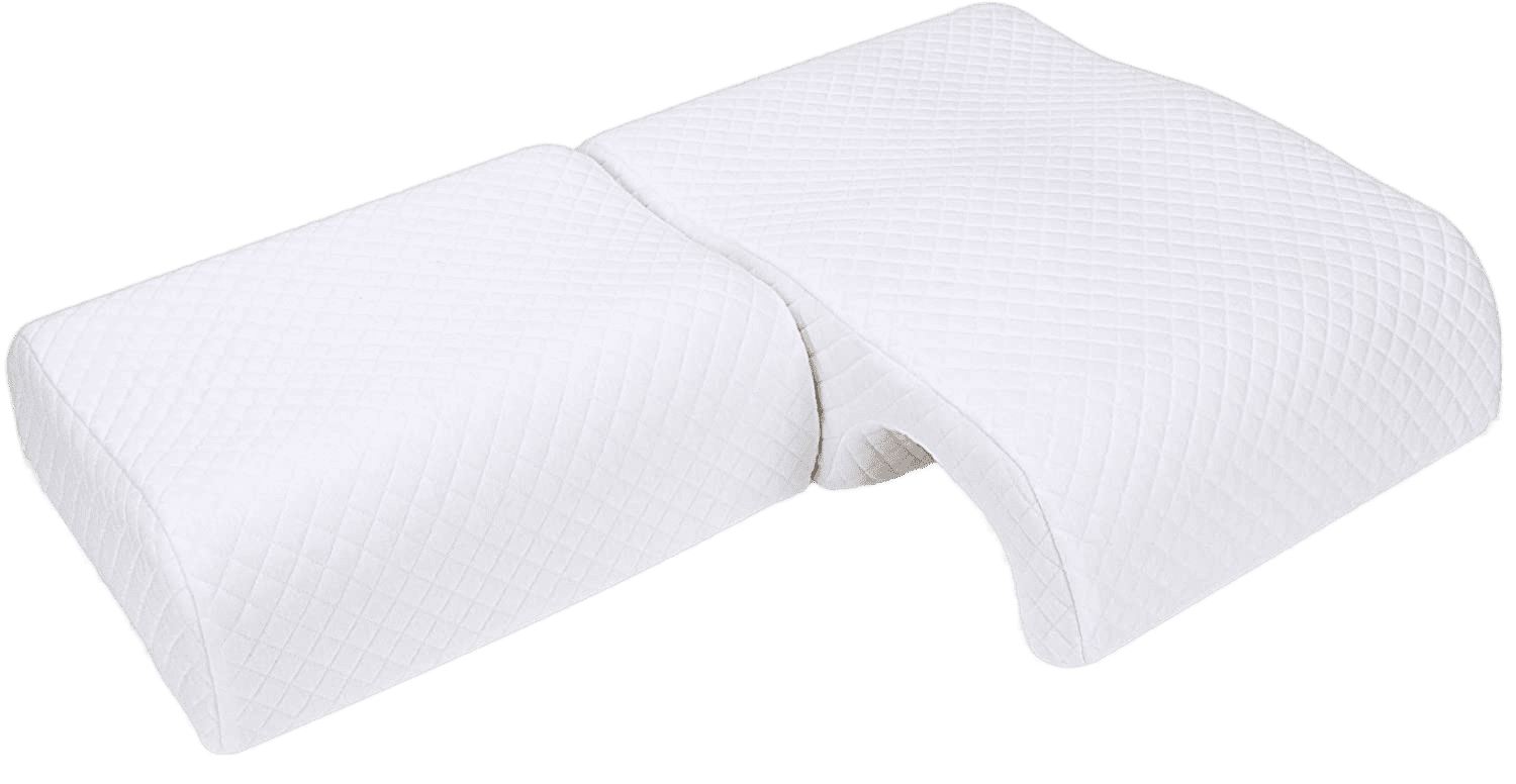 HOMCA Memory Foam Kissen mit Aussparung