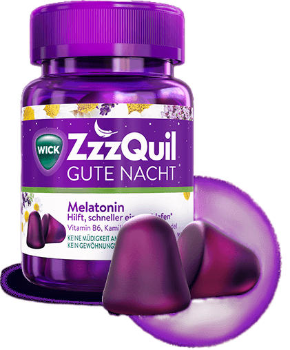 WICK ZzzQuil Gute Nacht mit Melatonin