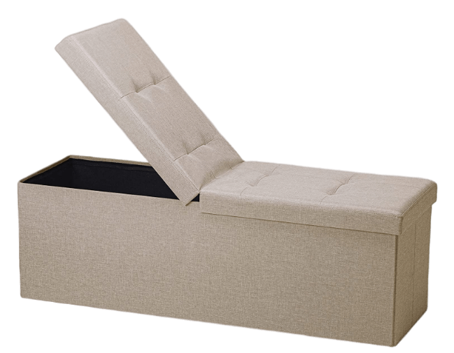Sitzbank mit Stauraum Beige