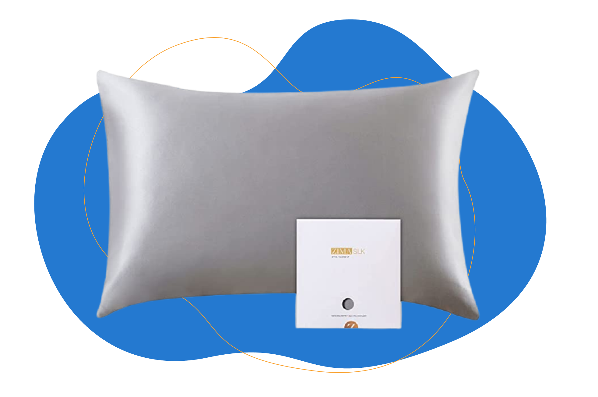 Kissenbezug aus Seide von ZIMASILK