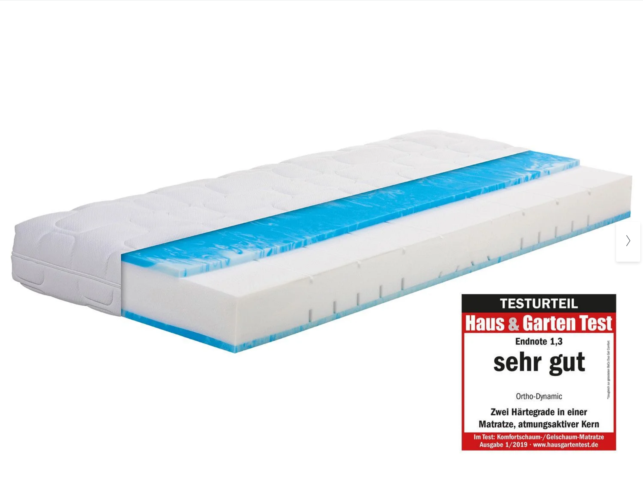 BeCo 7 Zonen Komfortschaummatratze Ortho Dynamic