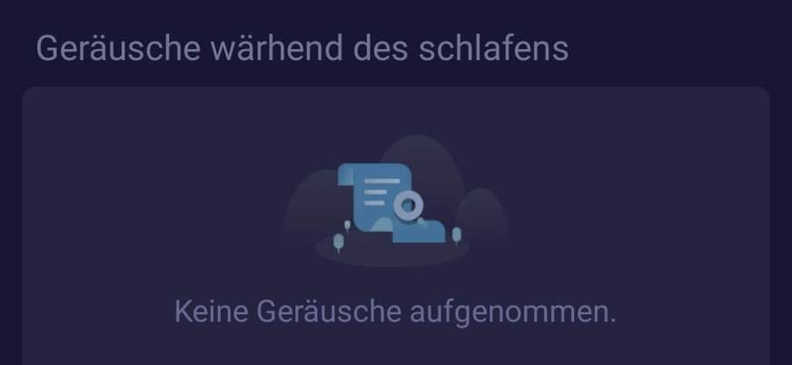 Wenn Du schnarchst, knirschst oder redest, sollte die Schlaf App dies aufzeichnen. Foto: © Sleep Tracker: Sleep Cycle & Snore Recorder