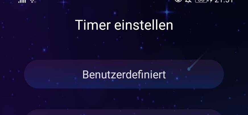Der Entwickler der App ist auf den User-Wunsch eingegangen und hat eine Timer-Funktion hinzugefügt. Foto: © Sleep Sounds
