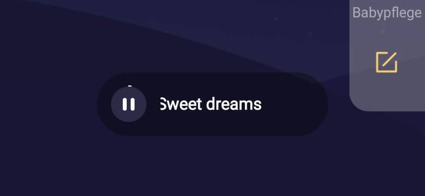 Du kannst die Musik jederzeit bei Bedarf stoppen. Foto: © Sleep Tracker: Sleep Cycle & Snore Recorder