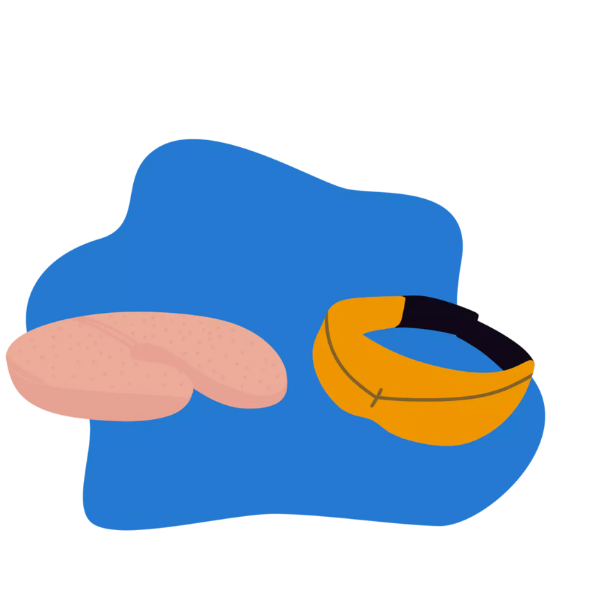 Schlafmaskenmodelle wie die von Tempur