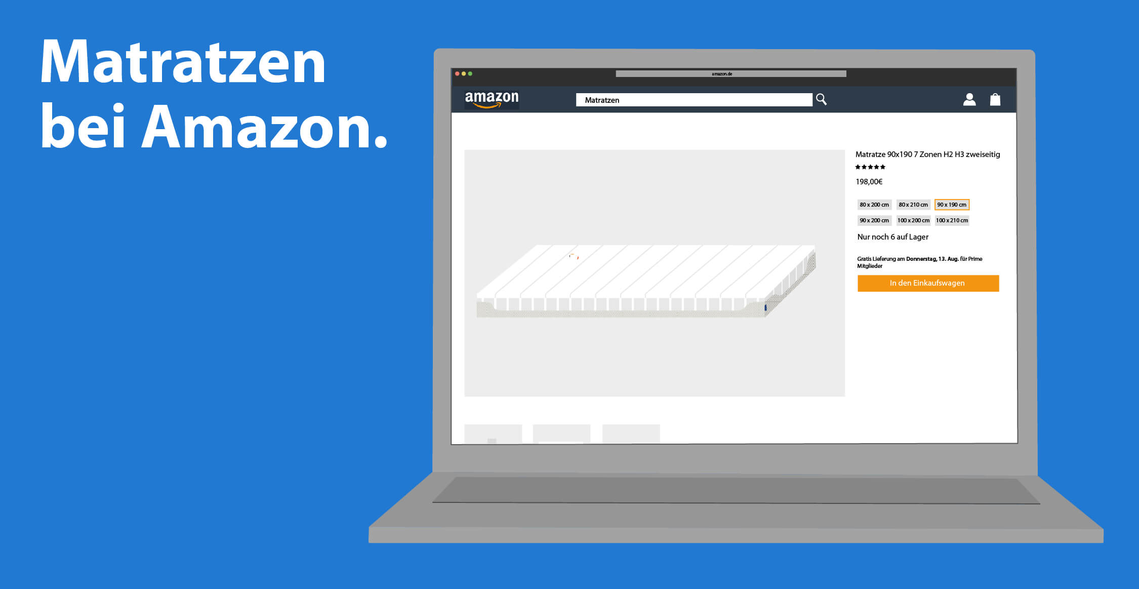 Bestseller Matratzen auf Amazon
