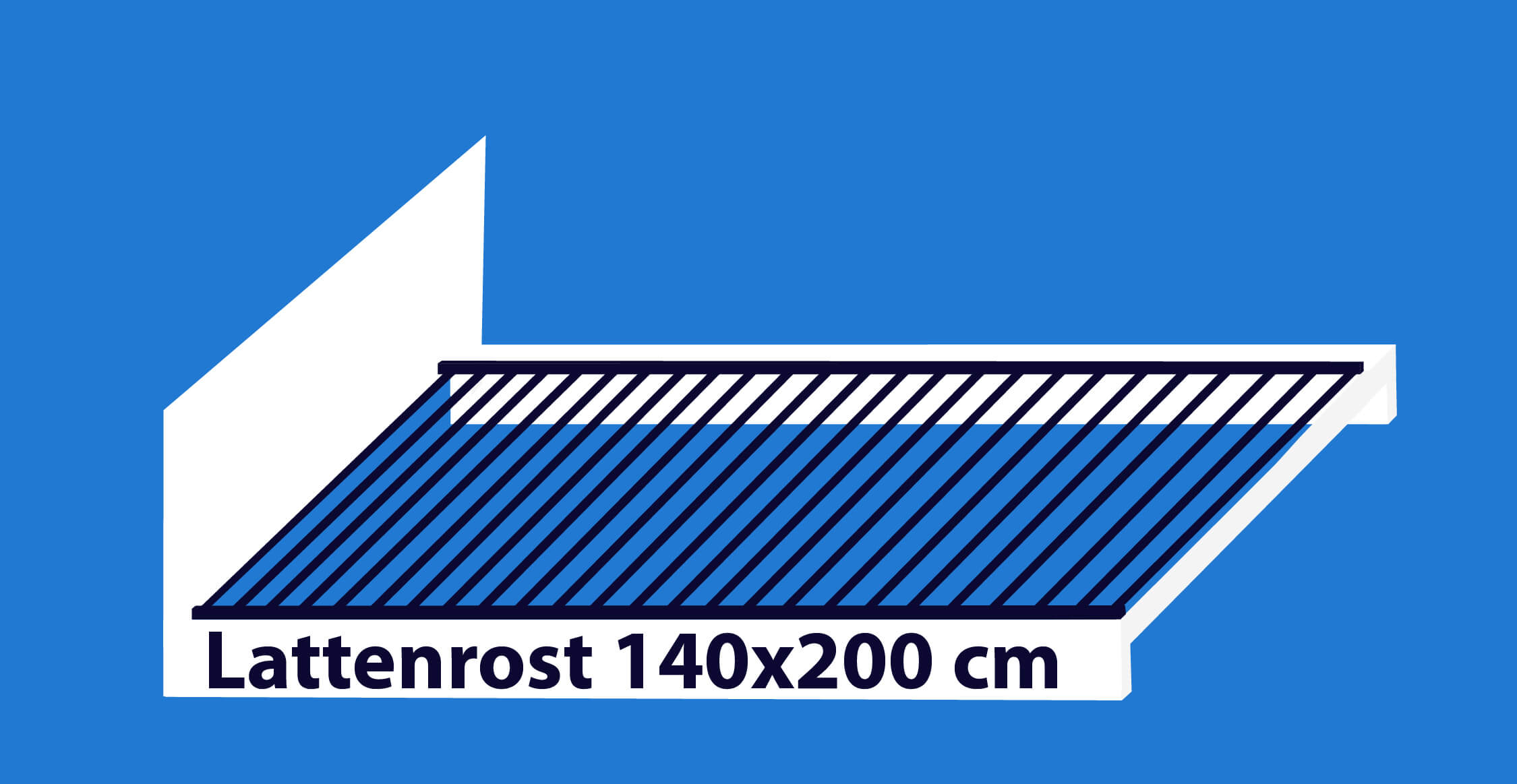 Lattenrost 140x200 cm