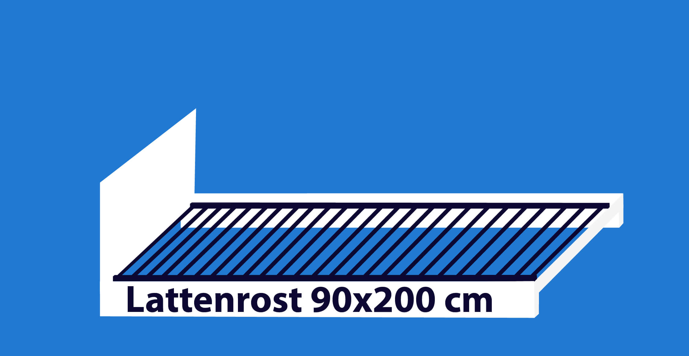 Lattenrost 90x200 cm