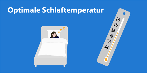 Optimale Schlaftemperatur