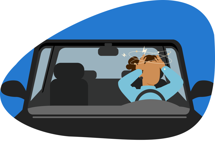 Sekundenschlaf ist besonders gefährlich beim Autofahren
